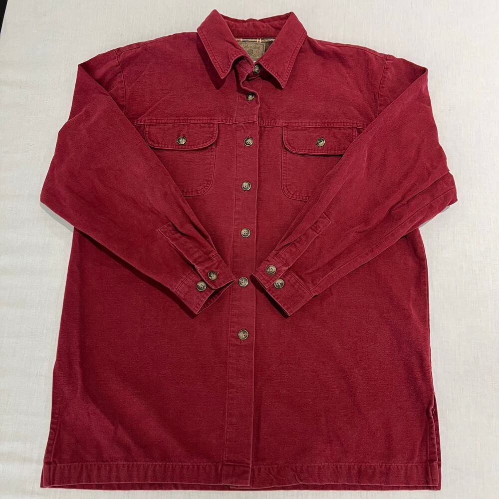 Vintage St. John's Bay Flannel Shirt Sz L